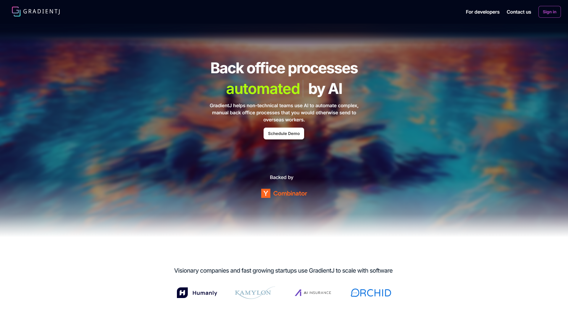 GradientJ screenshot