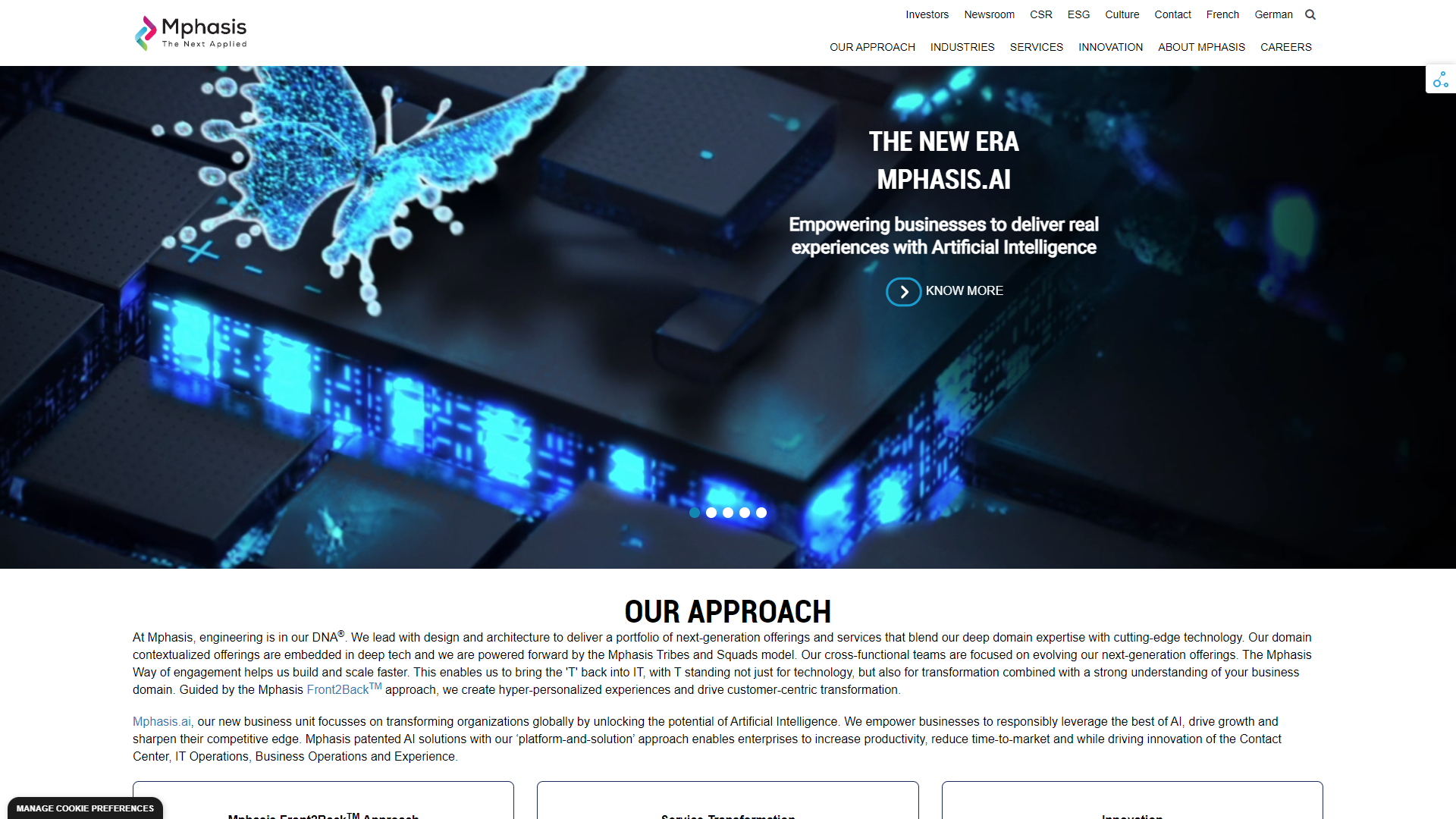 Mphasis Scanned Document Tilt Correction screenshot