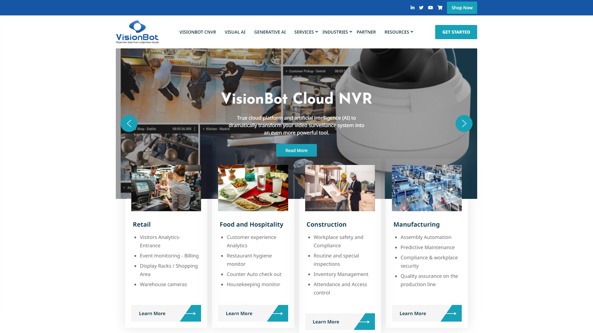 Visionbot screenshot