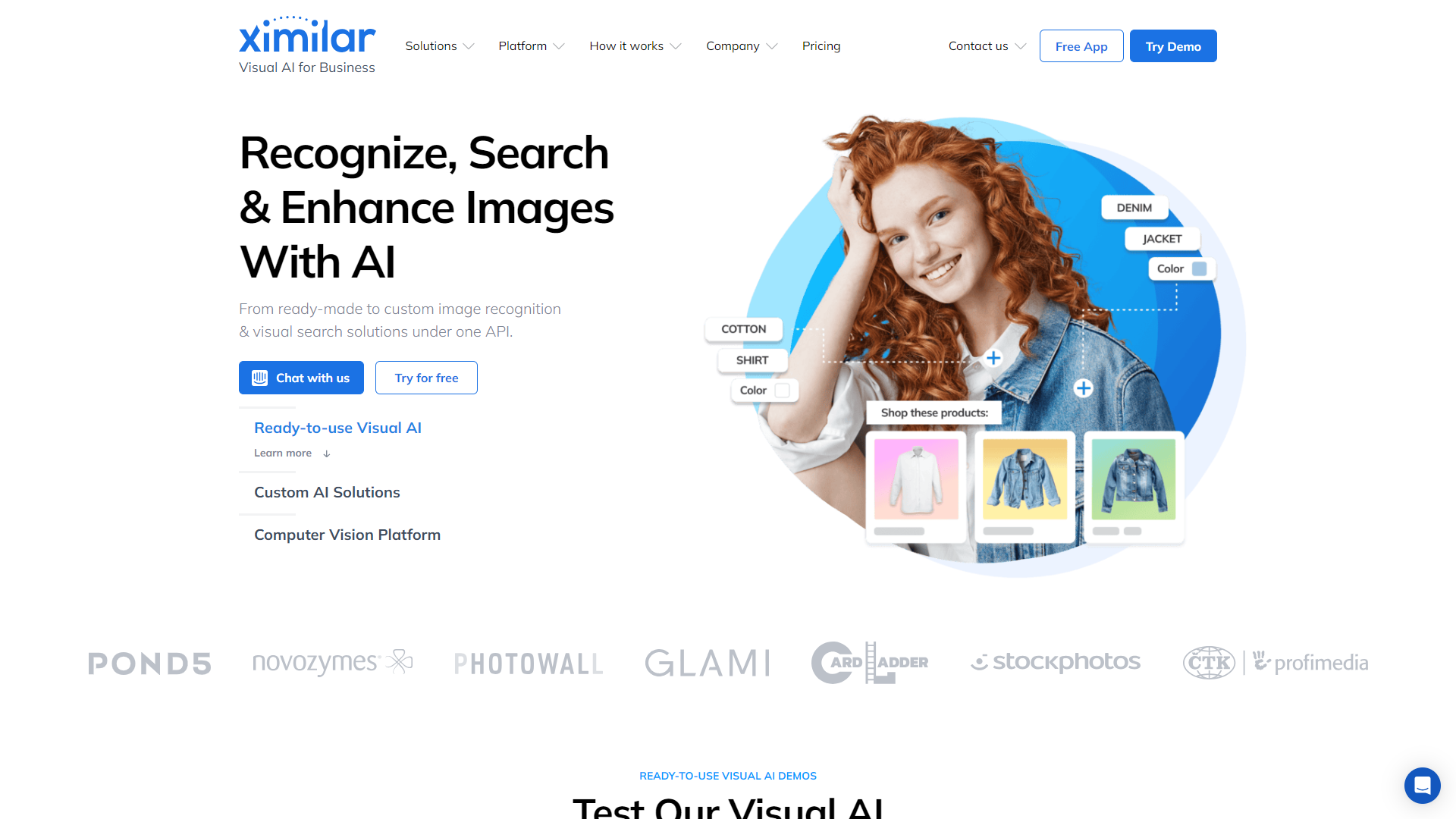 Ximilar com screenshot