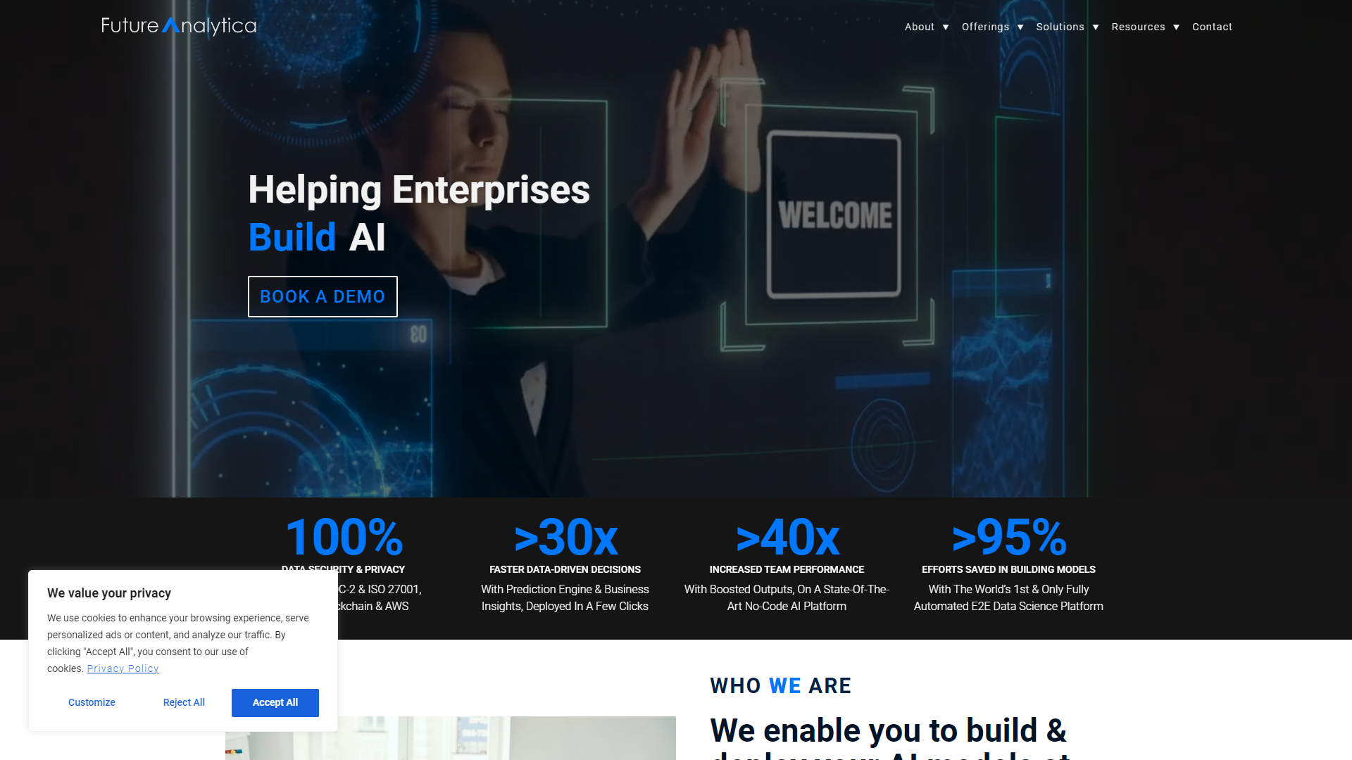 FutureAnalytica screenshot