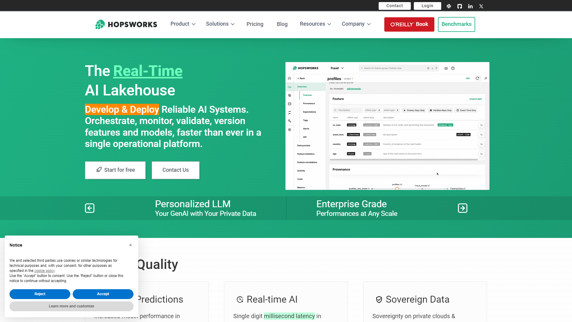 Hopsworks screenshot