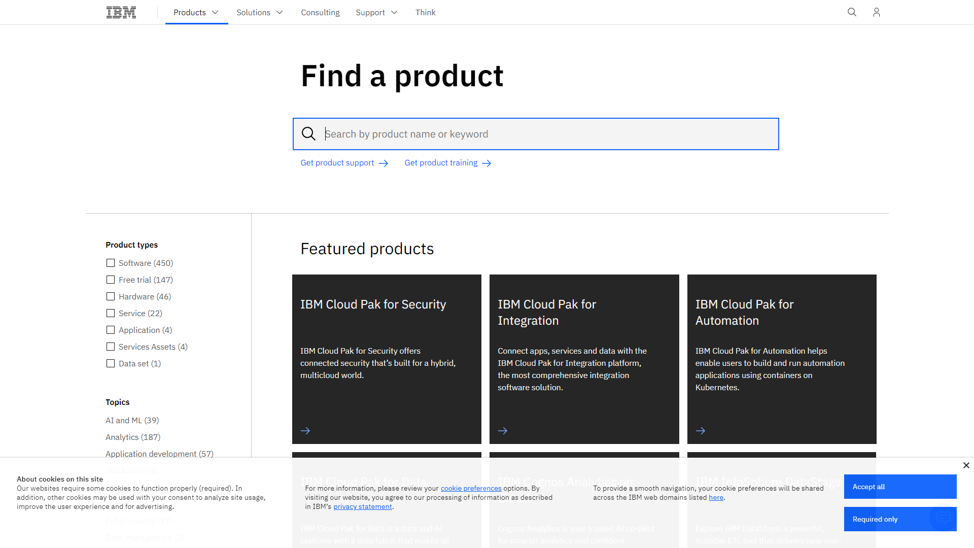 IBM Spectrum Conductor Deep Learning Impact (DLI) screenshot