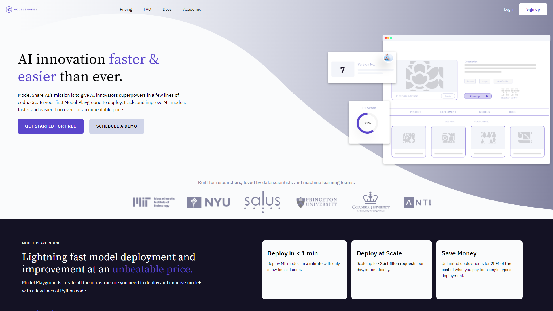 Model Share screenshot