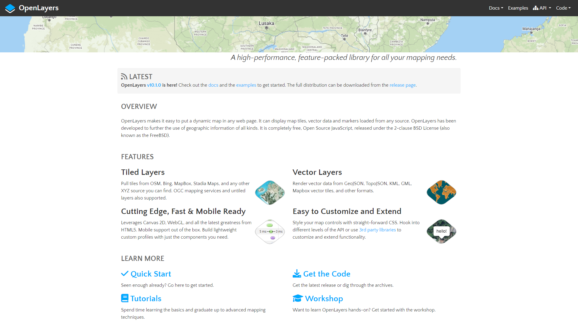 Openlayer screenshot