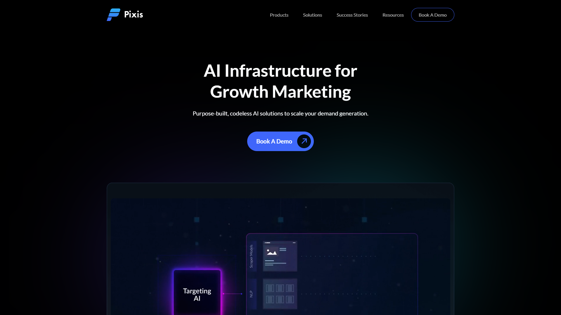 Pixis AI Infrastructure screenshot