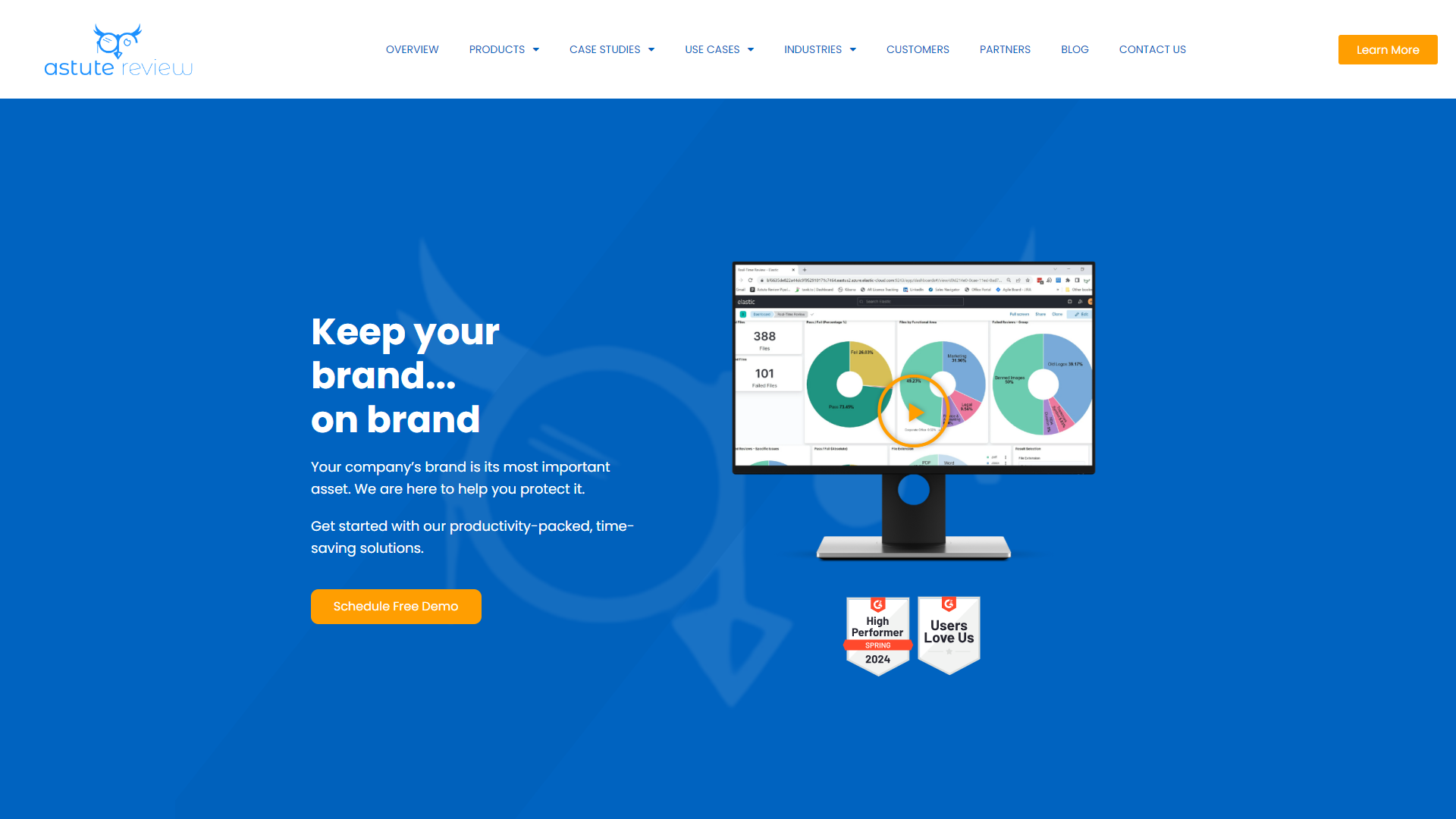 Astute Review screenshot