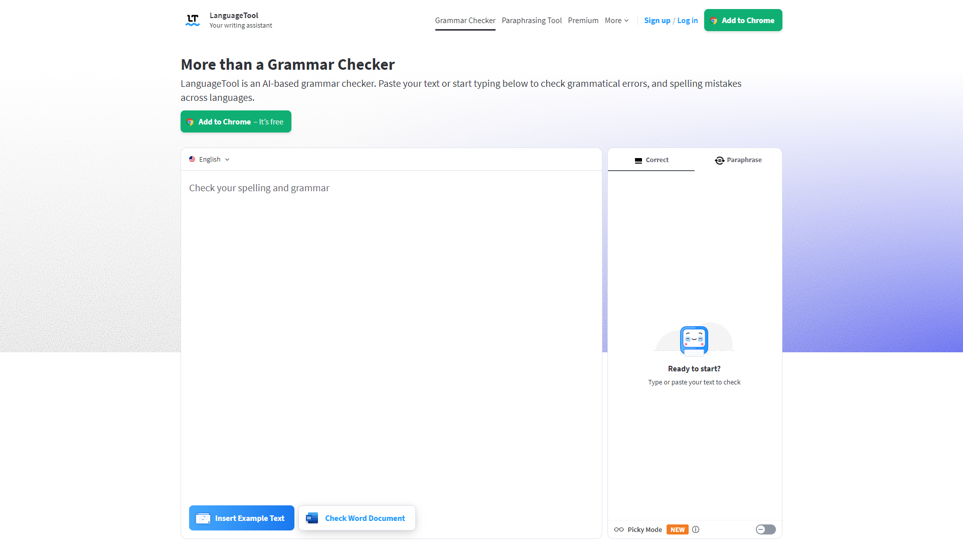 LanguageTool screenshot