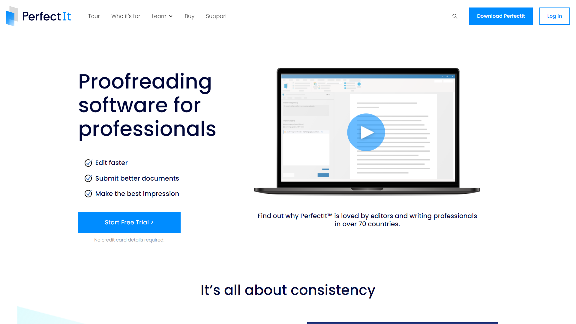 PerfectIt screenshot