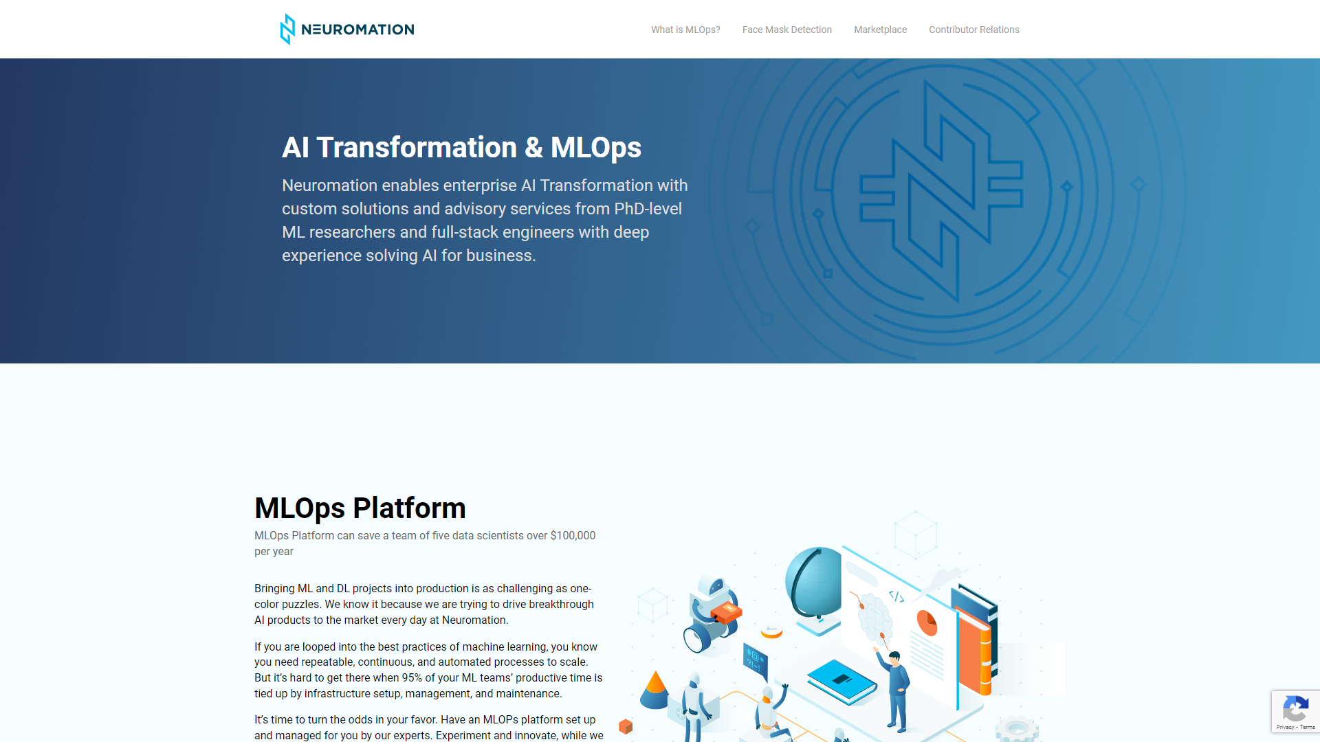 Neuromation screenshot