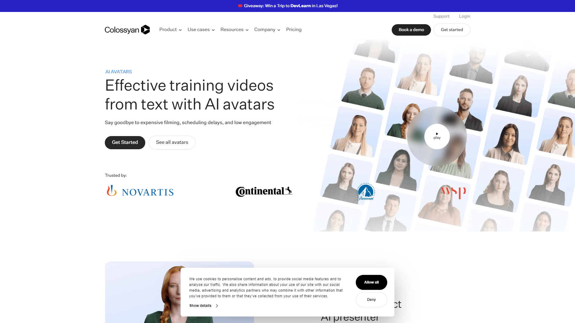 Colossyan Creator screenshot