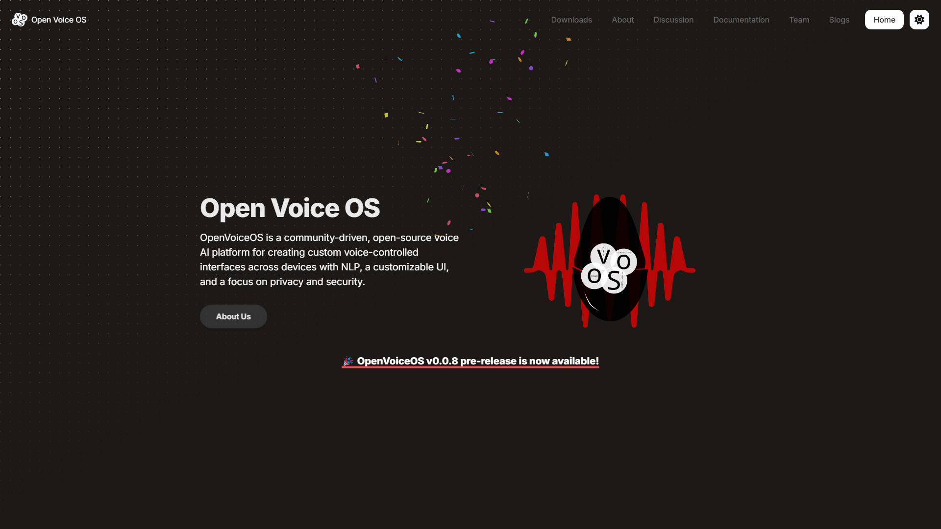 Open Voice OS screenshot