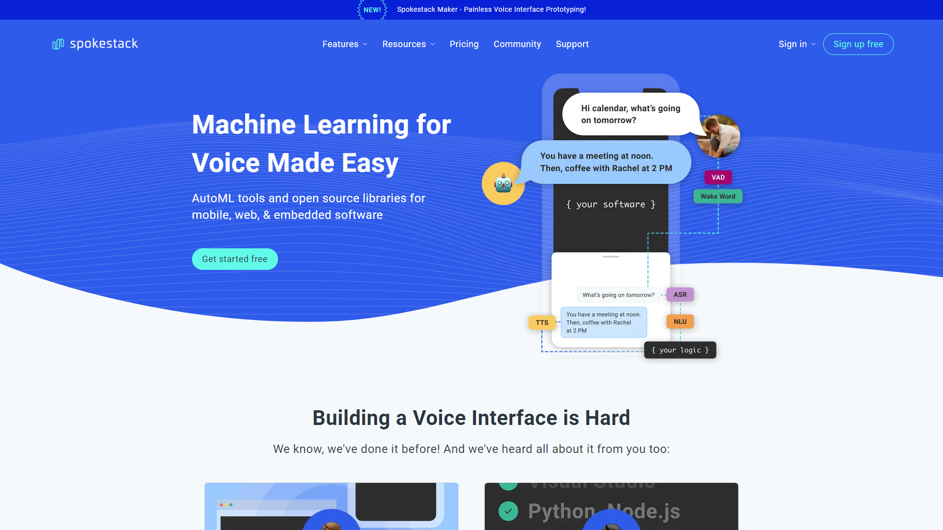 Spokestack screenshot