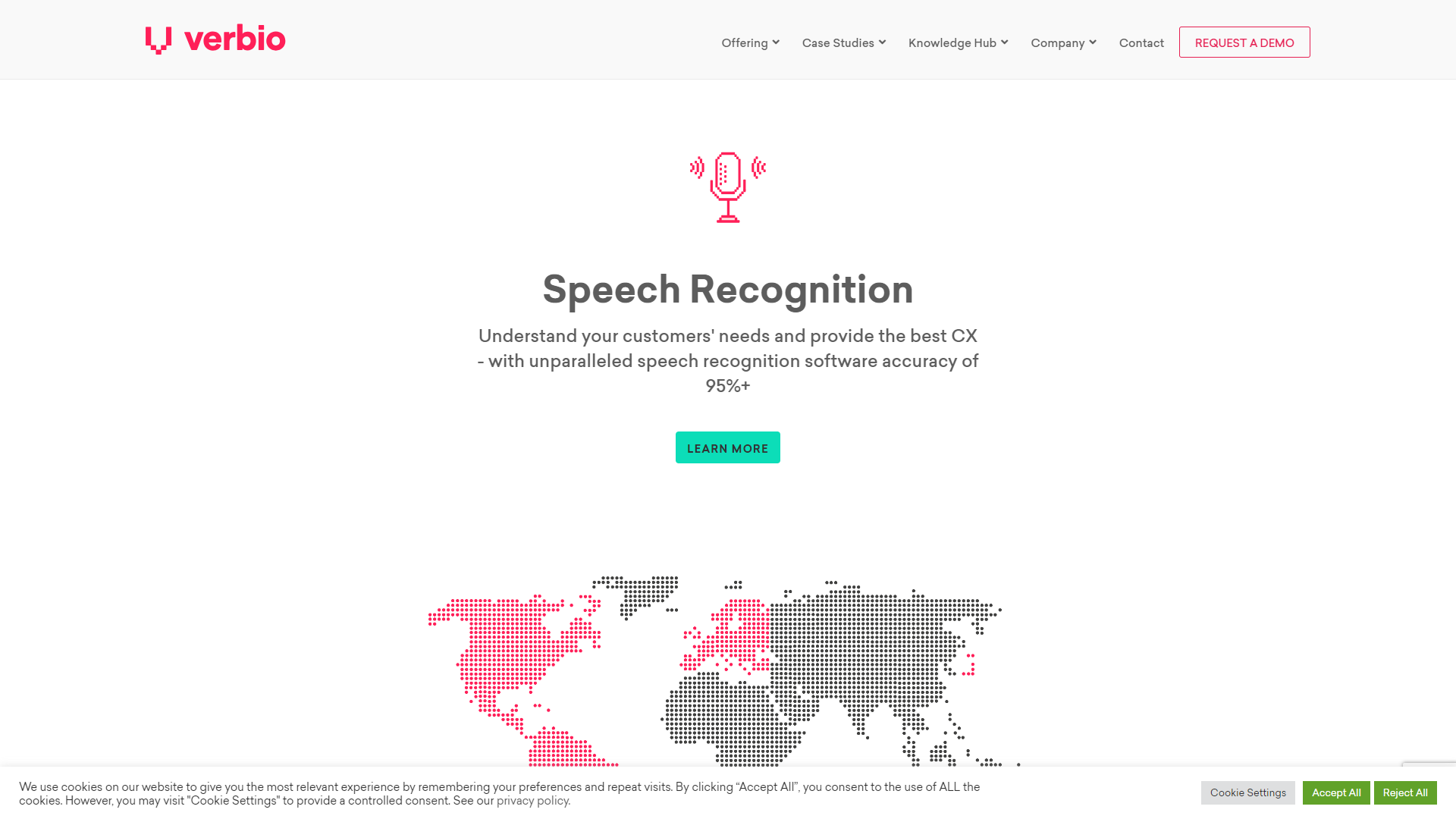 Verbio Speech Recognition (ASR) screenshot